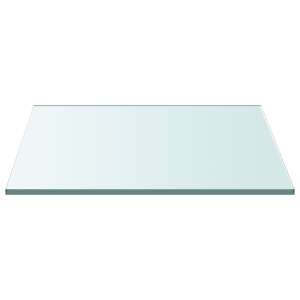 vidaXL 30 x 30 cm Tempered Glass Table Top - Kitchen Furniture