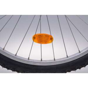 Reflector pentru spițe de bicicletă, portocaliu, 2 bucăți - Lumini biciclete