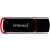 Intenso Business Line 8GB USB 2.0 pendrive, fekete-piros, felülnézet