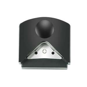 Rotunjitor de colțuri negru pentru hârtie, cu o lamă din oțel inoxidabil - Perforatori de hârtii