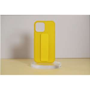 Cellect Samsung Galaxy S23 Ultra gelbe Standhülle - Handyhüllen