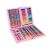 Set pictura si desen pentru copii,trusa plastic roz, 168 piese 32829718