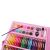 Set pictura si desen pentru copii,trusa plastic roz, 168 piese 32829718