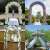 GardLov Garden Arch, wedding arch, garden decor, multiple usage examples