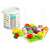 Ecotoys wooden fruit and vegetable play food set with knife and cutting board