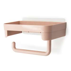 Praktikus Öntapadós WC Papírtartó Polccal - 17,5x11,5x11 cm