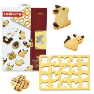 Süteményszaggató, tésztakiszúró - állatos forma