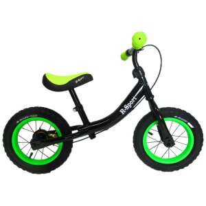 Kétkerekű futóbicikli gyerekeknek fékkel, felfújható kerékkel - zöld 59319998 Futóbiciklik