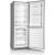Interior view of Gorenje RK14EPS4 bottom freezer refrigerator with open doors
