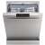 Zmywarka Gorenje GS620E10S, srebrna, otwarte drzwi, widok z przodu