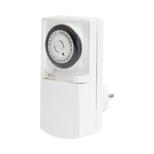 Mechanikus kültéri időzítő óra, 24 h / 30 min