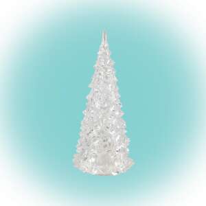 Decoratiune de masă brad de Crăciun LED, schimbarea culorii, 12 LED-uri, CDM - Home by Somogyi