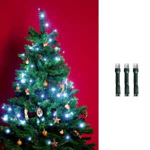 LED светлини на коледно дърво, с близък план на светлините - Home by Somogyi Lightshine