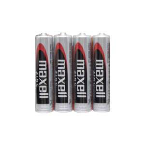 4 pack Maxell AAA batteries, zinc, 1.5V - Battery
