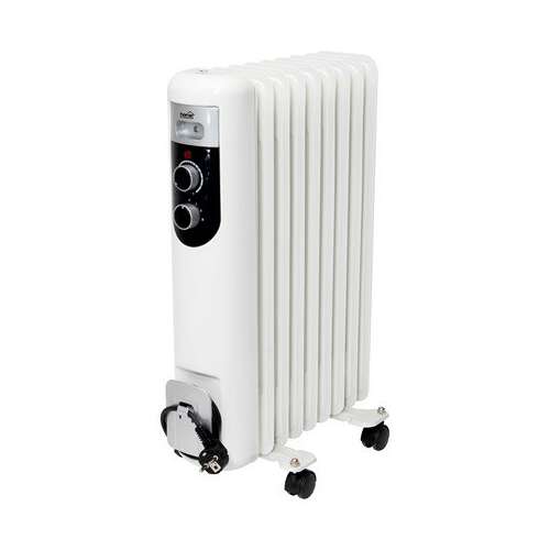 Home by Somogyi FKOS 9 M oil radiator, white, 9 fins, 2000W