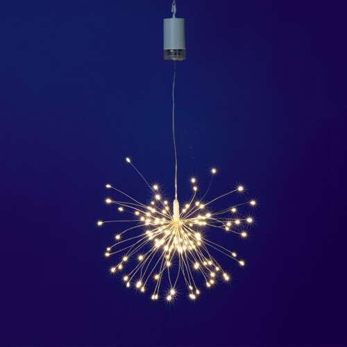 Dekoracja MFW 120/WW Micro LED fajerwerki z ciepłymi białymi światłami