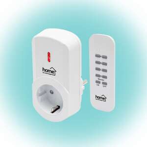 Remote power socket with remote control