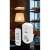 Home by Honeywell remote controlled socket outlet with remote control used to control a lamp