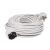 NV 2-3/WH/1.5 White Extension Cord, 3m cable
