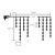 Home KKF 908/WH LED icicle light dimensions, 30m length, 56cm drop