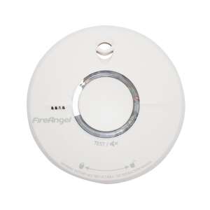Czujnik dymu i ciepła FireAngel ST-622-INT, biały, okrągły, z przyciskiem testowania - Projektowanie wnętrz