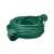 Green 5 meter extension cord with one outlet, 16A, 3680W