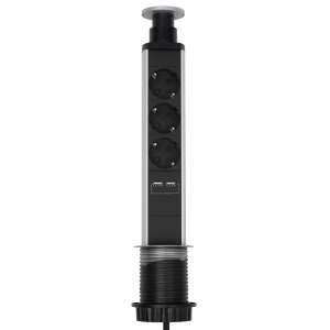 HOME NVE 3/USB Süllyesztett elosztó USB töltőaljzatokkal