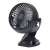 Home by Somogyi CLF 10/BK 3 speed clip-on fan, black