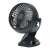 Home by Somogyi CLF 10/BK 3 speed clip-on fan, black