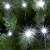 Close-up of Micro LED fairy lights, 30 warm white lights, battery operated