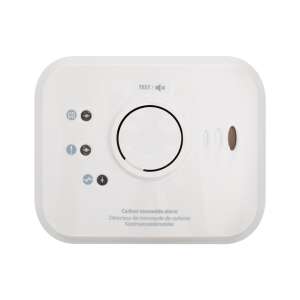 FireAngel Carbon Monoxide Alarm, NM-CO-10X-INT, white, front view - Carbon Monoxide Detector
