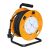 HOME HJR 10-50 50m cable reel with metal stand and rubber cable for outdoor use