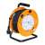 HOME 50m Extension Reel with 4 Outlets, IP44, Metal Stand