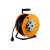 HOME 50m Extension Reel with 4 Outlets, IP44, Metal Stand