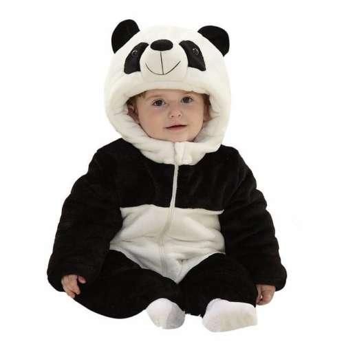 Detský plyšový overal Panda Premium - Panda #čiernobiely 31587853