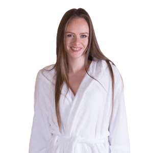 Zolta Damen Bademantel mit Kapuze #Weiß 31587864 Schlafanzüge für Damen