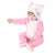 Baby Plüsch Kigurumi Overall - Kätzchen #pink-weiß 31589038}