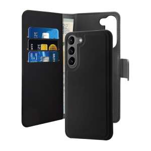 PURO Wallet Detachable 2 az 1-ben fekete telefontok Samsung Galaxy S23-hoz - Puro