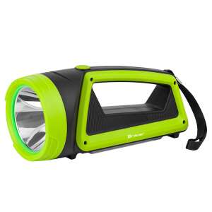 Tracer 3600mAh zöld keresőlámpa power bankkal, ferde nézet - Tracer