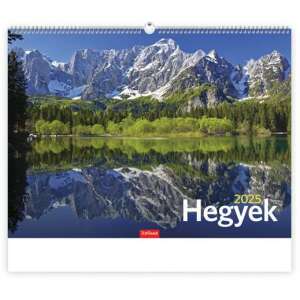 TOPTIMER 2025-ös fali naptár, Hegyek - TOPTIMER