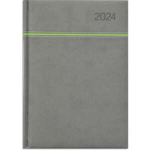 TOPTIMER 2024 Zsebnaptár, szürke-zöld, Young - TOPTIMER