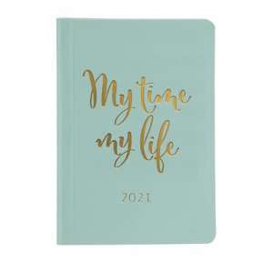 TOPTIMER Kalendár, plánovač, B6, týždenný, TOPTIMER "Pastel", zelený 31588301 - TOPTIMER