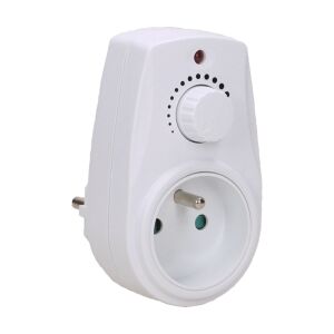 Dimmer kiegészítő hálózati aljzattal, max.280W