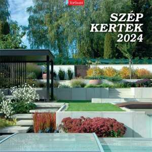 TOPTIMER Wandkalender 2024 mit schönen Gärten - TOPTIMER