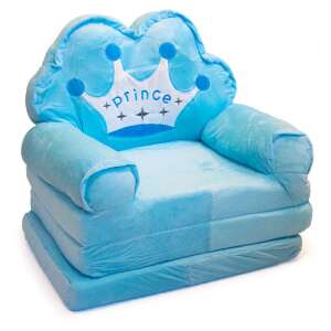 Kihúzható és ággyá alakítható fotel gyerekeknek - kék 59502197 Babafotel