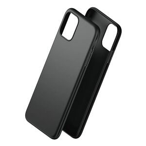 3MK Matt Case for Samsung Galaxy A54 5G, black, angled view - Phone Case