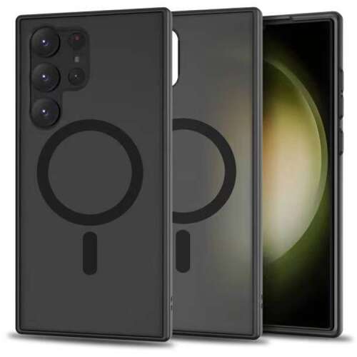 Etui na telefon Tech-Protect Magmat Magsafe Galaxy S23 Ultra Matowe Czarne