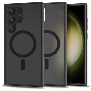 Tech-Protect Magmat Magsafe Galaxy S23 Ultra Matte Black phone case, black - Tech-Protect Phone Case