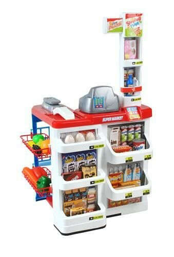 XXL Interaktív szupermarket játék készlet fény- és hanghatásokkal