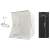 Light Room Photo Box with LED lighting, white foldable studio for product photography, dimensions